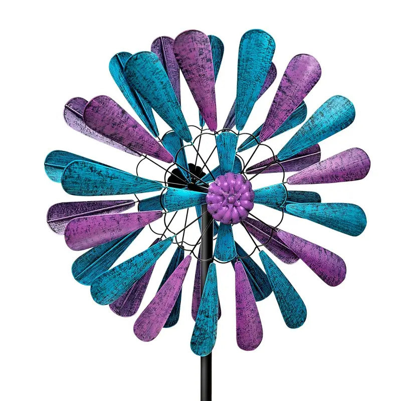 84in Large Wind Spinner for Yard - Front View