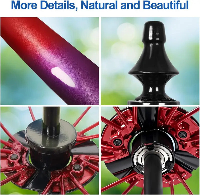 84" Large Metal Wind Spinner for Yard Garden - Spinner Blade Detail